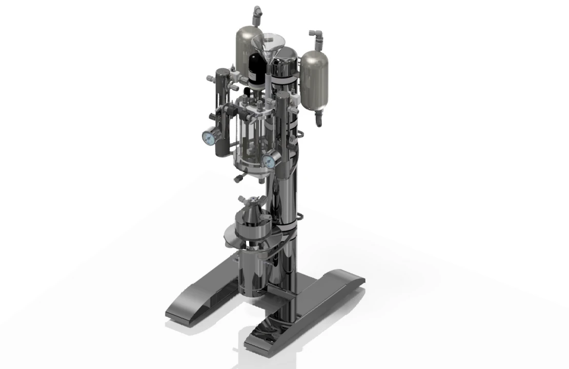 MEAB H-10500ml centrifuge glovebox edition for controlled-atmosphere solvent extraction